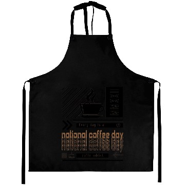 Discover national coffee day 3c Aprons