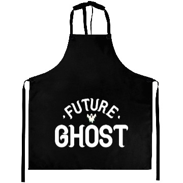 Discover Future Ghost Funny Halloween Costume Aprons