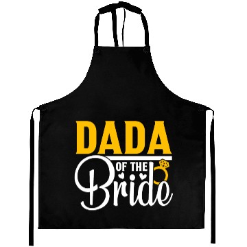 Discover Dada Of The Bride Wedding Party Matching Gift Aprons