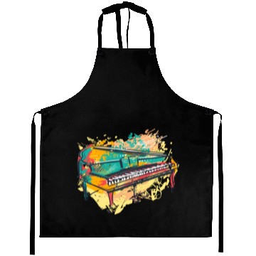 Discover Piano Fantasy Aprons