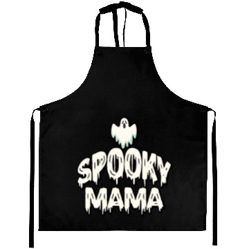 Discover Spooky Mama Halloween Ghost Mom Aprons