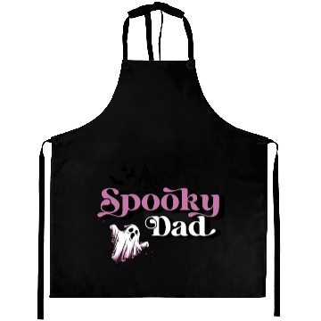 Discover Cute Spooky Dad Halloween Outfit Aprons