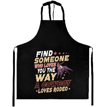 Discover Rodeo Bull Riding Livestock Show Farmer Cattle Aprons