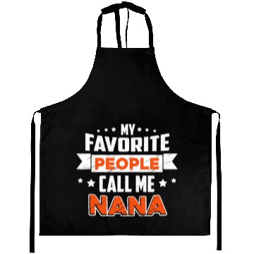 Discover My Favorite People Call Me nana Aprons