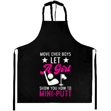 Discover Funny Goofy Mini Golf Quotes Putt Putt Legend Aprons