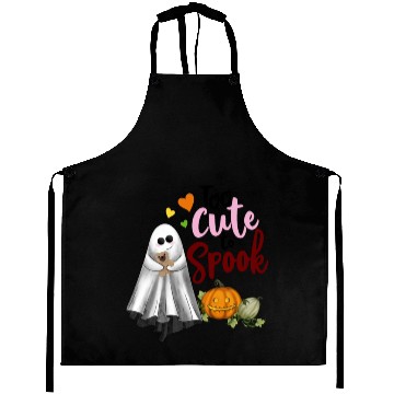 Discover Cute Ghost - Too cute to spook Aprons