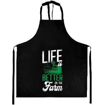 Discover Farming Farmer Tractor Vintage Aprons