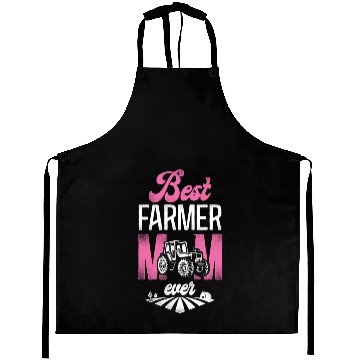 Discover Farming Farmer Mom Mother Tractor Aprons