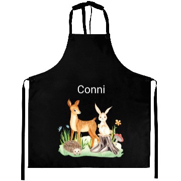 Discover Animal deer rabbit hedgehog Conni Aprons