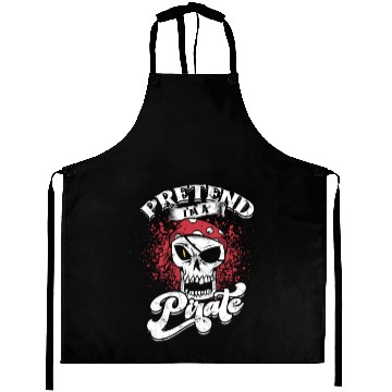 Discover Pretend I'm a pirate - pirate Halloween Aprons
