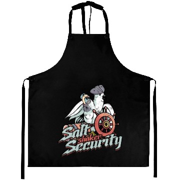 Discover Salt Shaker Security - parrot Aprons