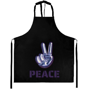 Discover peace DESIGN COOL design print canva daily school Aprons