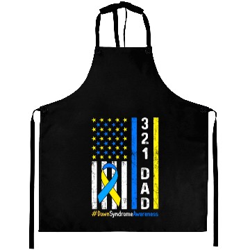 Discover 321 Dad Down Syndrome Awareness Aprons