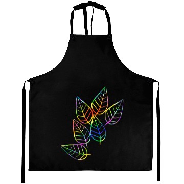 Discover leaf icon nature colorful rgb leaves Aprons