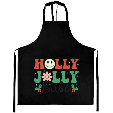 Discover Holly Jolly Babe Aprons