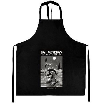 Discover Space astronaut science planets astronomy design Aprons