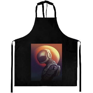 Discover Space astronaut science planets astronomy design Aprons