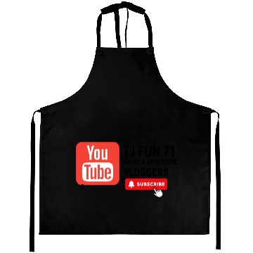 Discover travel vloggers TJ FUN 71 Aprons