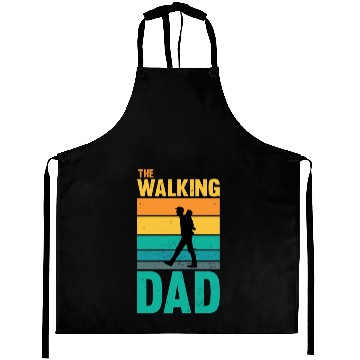 Discover The Walking Dad Retro Aprons