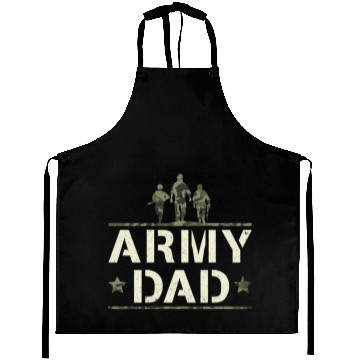 Discover US Proud Army Dad Camo Aprons