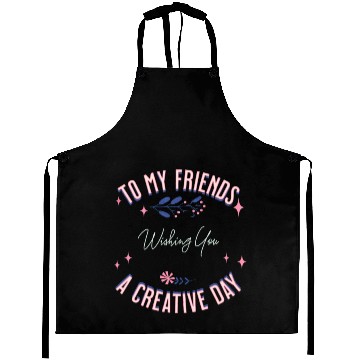 Discover friend's creative day Aprons