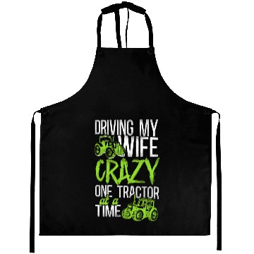 Discover Farming Farmer Husband Tractor Aprons