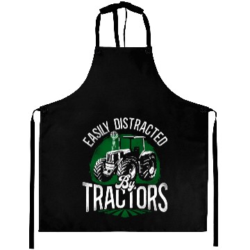 Discover Farming Farmer Tractor Vintage Aprons