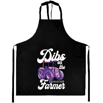 Discover Farming Farmer Girl Tractor Aprons