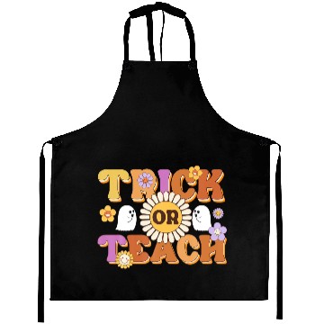 Discover Trick Or Teach Ghost Teacher Halloween Costume Aprons