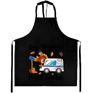 Discover One Thankful Postal Worker Aprons