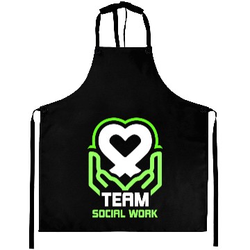 Discover Team Social Work Worker Job Graduation Aprons