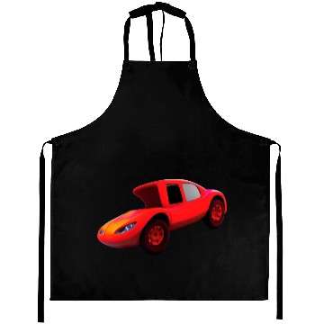 Discover Funny cartoon car 3d . Aprons