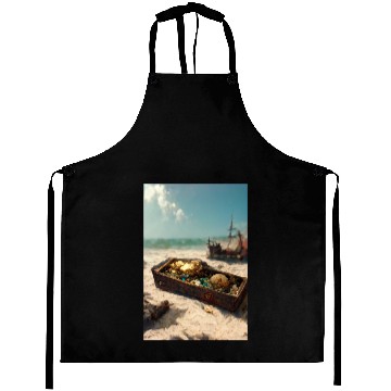 Discover Pirate Treasure Aprons