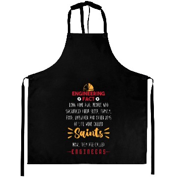 Discover Funny Student Engineer Fact Engineering Humor Aprons