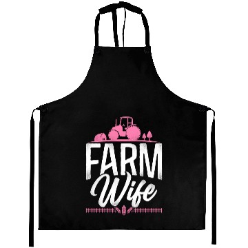Discover Farming Farmer Wife Tractor Aprons