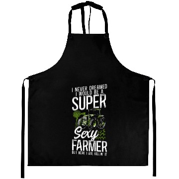 Discover Farming Farmer Tractor Vintage I Aprons