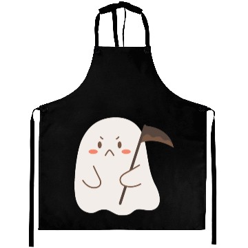Discover Cute funny ghost, Malone spooky ghost Aprons