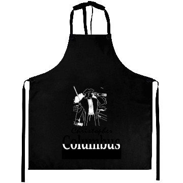 Discover The first italian american Christopher columbus Aprons