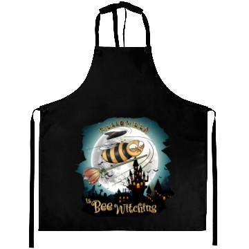 Discover Halloween is Bee Witching Aprons