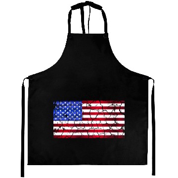 Discover US Flag Design United Staates Aprons
