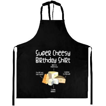 Discover Super Cheesy Birthday Party Natal Day Cheese Aprons