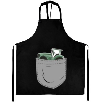 Discover Farming Farmer Pocket Tractor Aprons