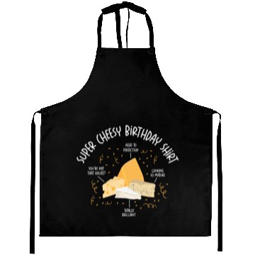 Discover Super Cheesy Birthday Party Natal Day Cheese Aprons