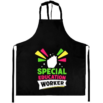 Discover Special Education Worker Sped Awareness Teacher Aprons