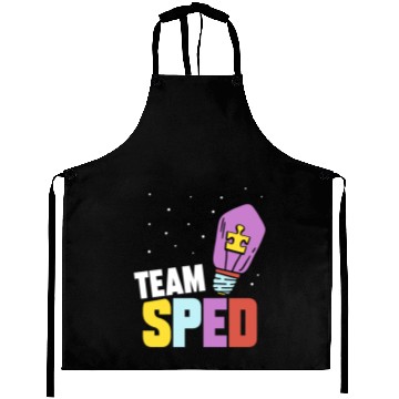 Discover Team Sped Special Education Teacher Awareness Aprons