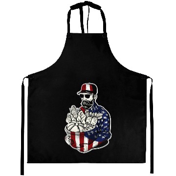 Discover Farming Farmer American Flag Us Aprons