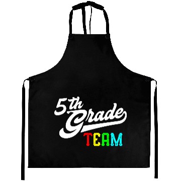 Discover 5Th Grade Team Baseball Style Teacher Team Aprons