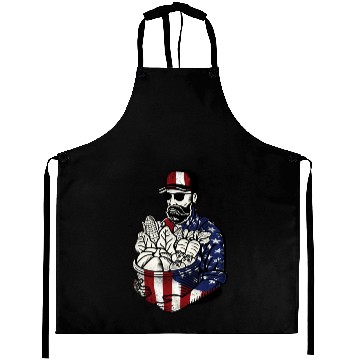 Discover Farming Farmer American Flag Us Aprons