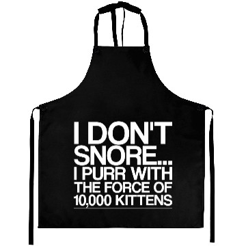 Discover I Purr With The Force Of 10,000 Kittens 4 Aprons