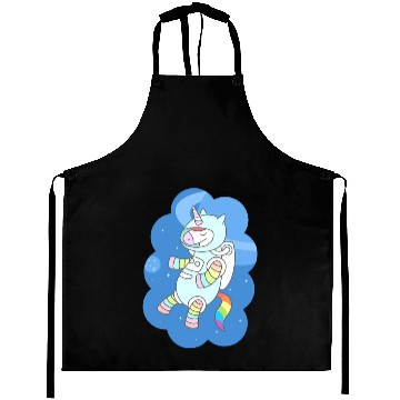 Discover Unicorn Astronaut Aprons
